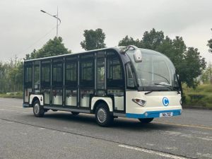 JLGD-23人座封闭观光车 JLGD-23人座封闭观光车